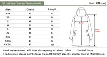 Load image into Gallery viewer, 251.Illumination Long Type Cotton-pad Zipper-up Hoodie
