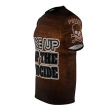 Load image into Gallery viewer, BROWN BMW Unisex Cut &amp; Sew Tee (AOP)
