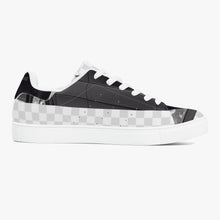Load image into Gallery viewer, 190. Bentley Classic Low-Top Leather Sneakers - White/Black
