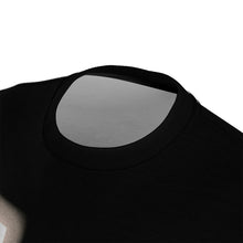 Load image into Gallery viewer, Black Unisex Cut &amp; Sew Tee (AOP)
