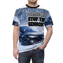Load image into Gallery viewer, BLUE TES Unisex Cut &amp; Sew Tee (AOP)
