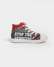 Load image into Gallery viewer, Red Rover World Kids Hightop Canvas Shoe
