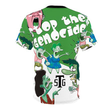 Load image into Gallery viewer, GREEN CARTOON Unisex Cut &amp; Sew Tee (AOP)
