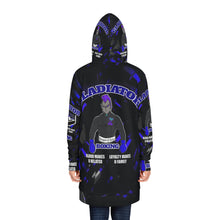 Load image into Gallery viewer, Blue Up! Women's Hoodie Dress (AOP)
