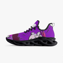 Load image into Gallery viewer, 312. Grape Juice Bounce Mesh Knit Sneakers - Black
