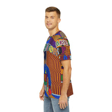 Load image into Gallery viewer, AFRICA Men's Polyester Tee (AOP)
