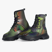 Load image into Gallery viewer, 321. Illumination Casual Leather Chunky Boots
