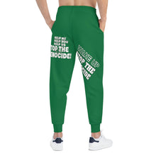 Load image into Gallery viewer, DARK GREEN Athletic Joggers (AOP)
