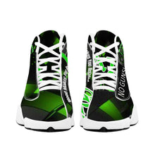 Load image into Gallery viewer, NO GUNS GREEN  of SF_D89 Basketball Shoes - White
