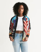 Load image into Gallery viewer, Genocide Women's Bomber Jacket
