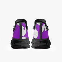 Load image into Gallery viewer, 312. Grape Juice Bounce Mesh Knit Sneakers - Black
