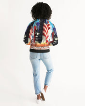 Load image into Gallery viewer, Genocide Women's Bomber Jacket
