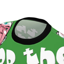 Load image into Gallery viewer, GREEN CARTOON Unisex Cut &amp; Sew Tee (AOP)

