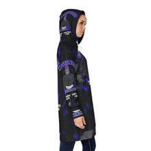 Load image into Gallery viewer, Blue Up! Women's Hoodie Dress (AOP)
