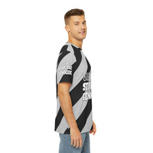 Load image into Gallery viewer, DOMINOE STRIPE Men's Polyester Tee (AOP)
