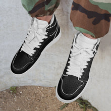Load image into Gallery viewer, 236. New High-Top Leather Sneakers - White
