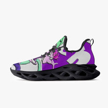 Load image into Gallery viewer, 312. Grape Juice Bounce Mesh Knit Sneakers - Black
