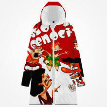 Load image into Gallery viewer, 251.JUICY Vibrant Unisex Hoodie Long Type Cotton-pad Zipper-up Hoodie
