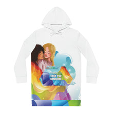 Load image into Gallery viewer, Female Pride 5 Women&#39;s Hoodie Dress (AOP)
