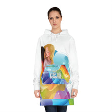 Load image into Gallery viewer, Female Pride 5 Women&#39;s Hoodie Dress (AOP)
