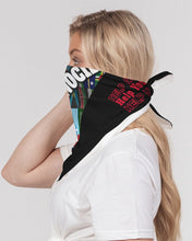 Load image into Gallery viewer, Black Globe Opel Bandana Set
