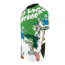 Load image into Gallery viewer, GREEN CARTOON Unisex Cut &amp; Sew Tee (AOP)
