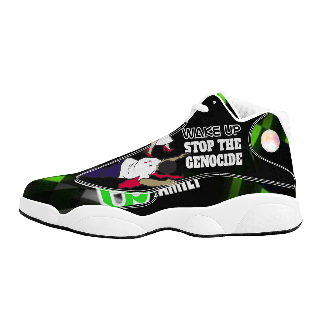 SIZZLE IN GREEN 2 SF_D89 Basketball Shoes - White